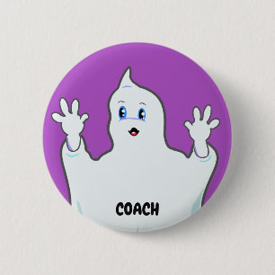 Cute Coach Ginger Ghost 6 Cm Round Badge