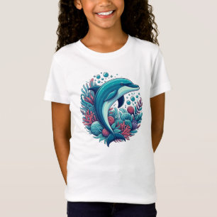 Cute, coastal/nautical dolphin T-Shirt