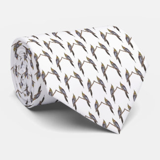 Cute Cockatiel Frenzy Tie (choose colour)