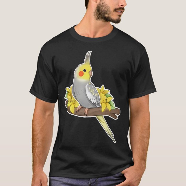 Cute Cockatiel T-Shirt (Front)