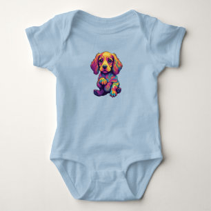 Cute Cocker Spaniel Baby Bodysuit