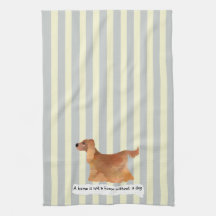 Cute cocker spaniel blue cream striped