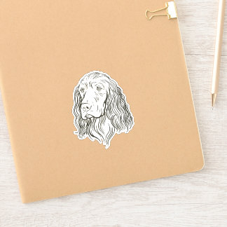 Cute Cocker Spaniel Dog Face