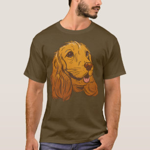 Cute Cocker Spaniel Dog Owner Puppy Pet Dog Lover T-Shirt