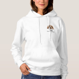 Cute Cocker Spaniel Personalised T-Shirt Hoodie