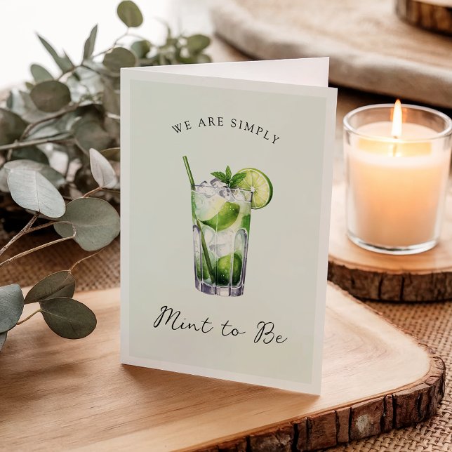Cute Cocktail Pun Anniversary Card (Creator Uploaded)