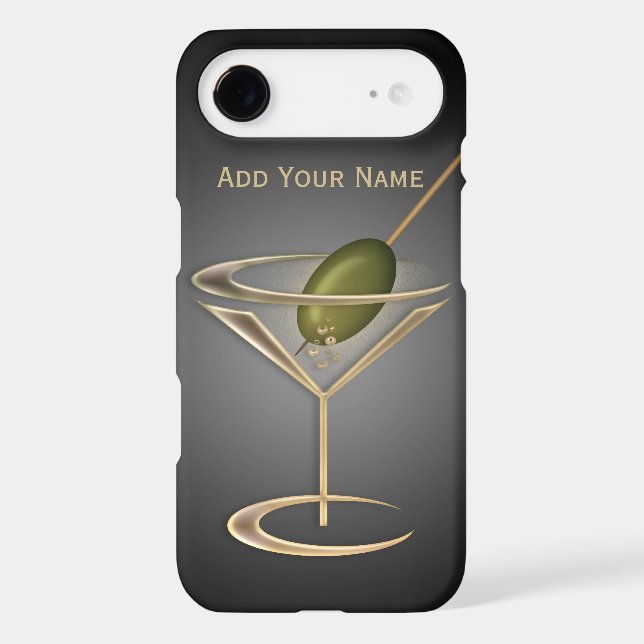 Cute Cocktails Personalised Case-Mate iPhone Case (Back)