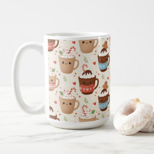 Cute Cocoa Holiday Coffee Mug