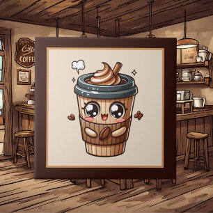 Cute coffee bar , shop or Coffee themed kitchen Tile