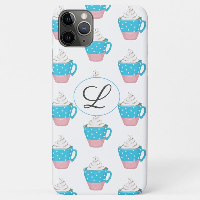 Cute Coffee Latte Case-Mate iPhone Case (Back)