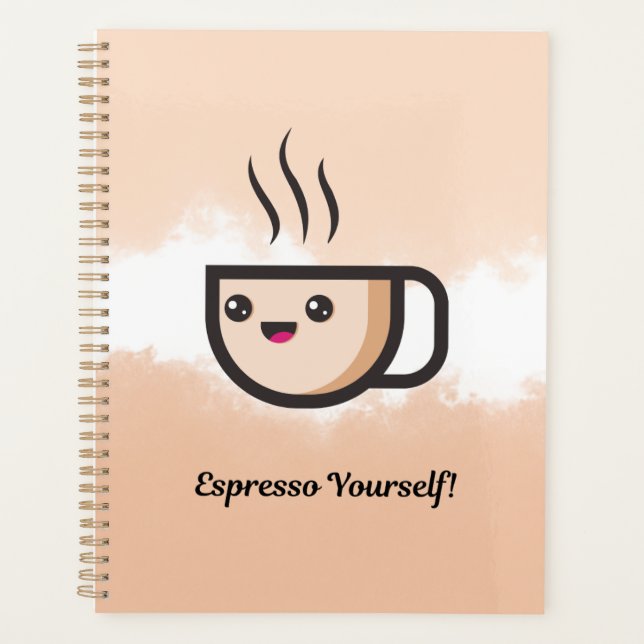 Cute Coffee Lovers Planner (Front)