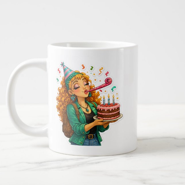 Cute Coffee Mug – Perfect for Everyday Sips (Left)