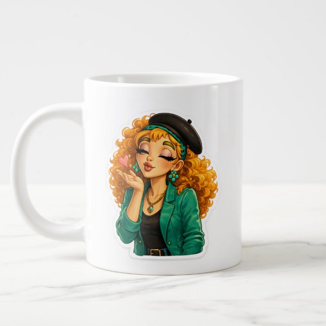 Cute Coffee Mug – Perfect for Everyday Sips (Left)