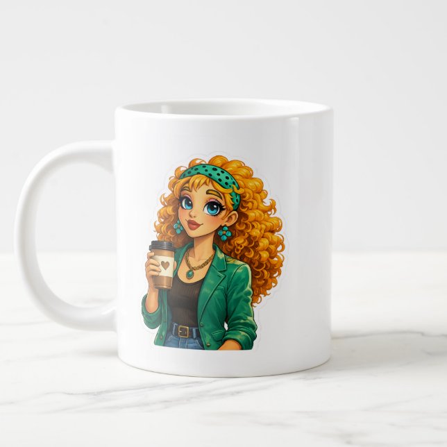 Cute Coffee Mug – Perfect for Everyday Sips (Left)