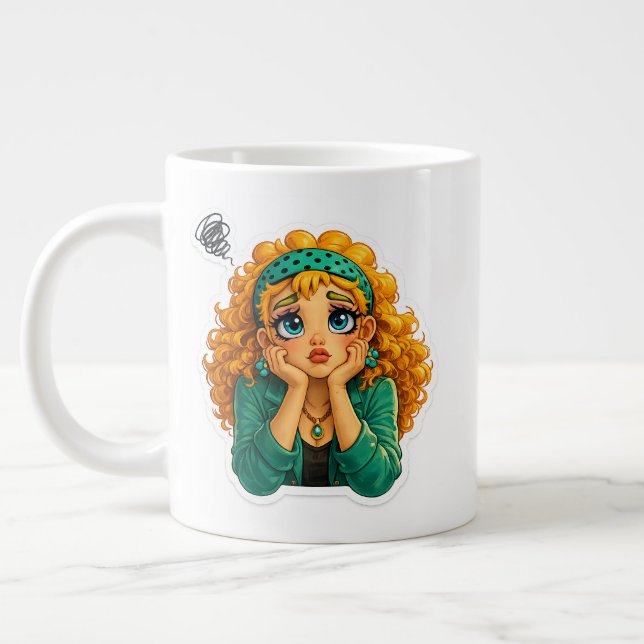 Cute Coffee Mug – Perfect for Everyday Sips (Left)