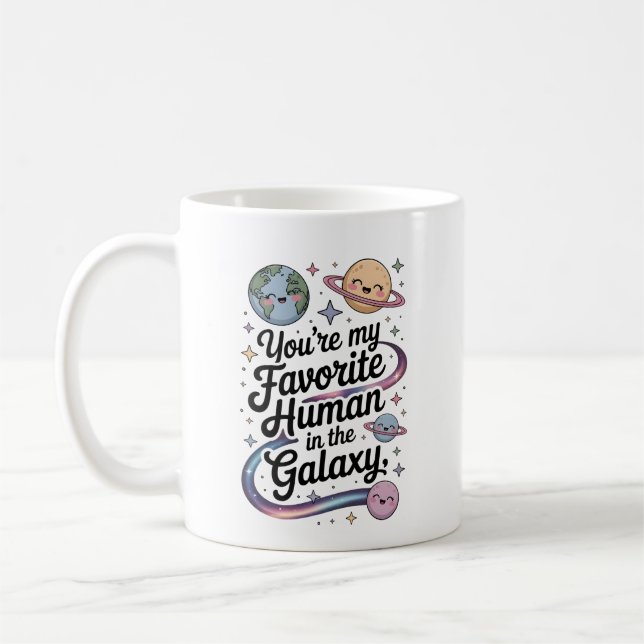 cute coffee mugs with galaxy n planets (Left)