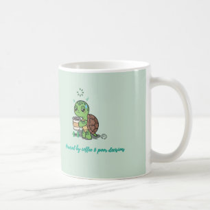 Cute Coffee Turtle Mug