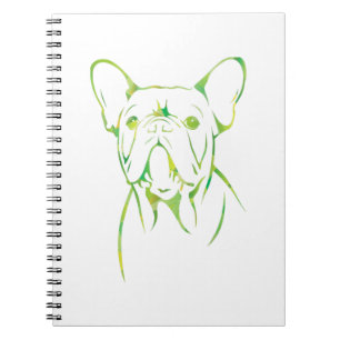 Cute Coldly French Bulldog Gift Notebook