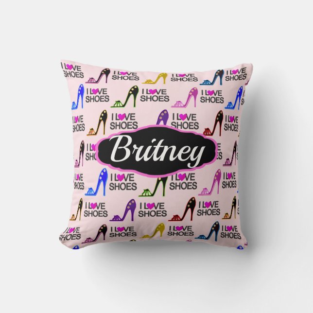 CUTE, COLORFUL AND CUSTOMIZATION STILETTOS CUSHION (Front)