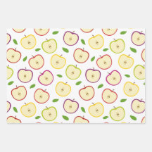 Cute Colorful Apple Pattern