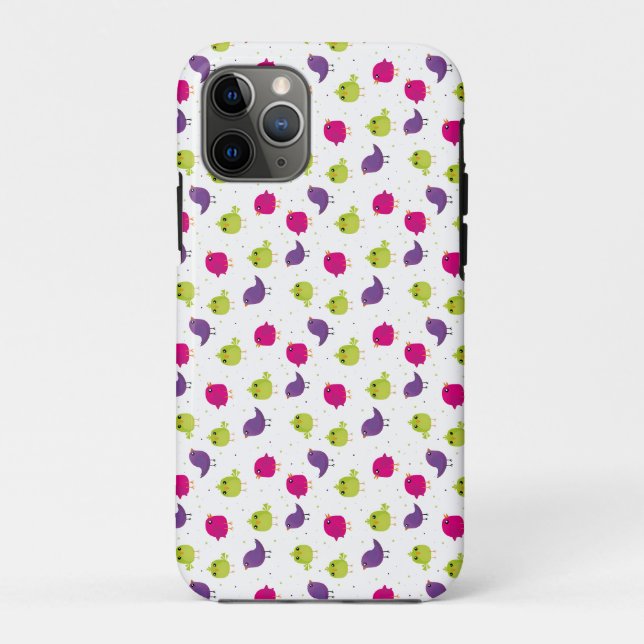 Cute colorful birds  Case-Mate iPhone case (Back)