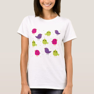 Cute colorful birds T-Shirt