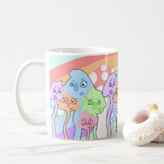 Cute Colorful Creatures Coffee Mug