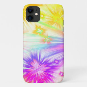 Cute, Colorful Fireworks iPhone 11 Case