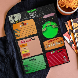 Cute Colorful Halloween Stationery for Kids Notepad