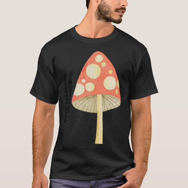 Cute Colorful Mushroom T-Shirt (Front)