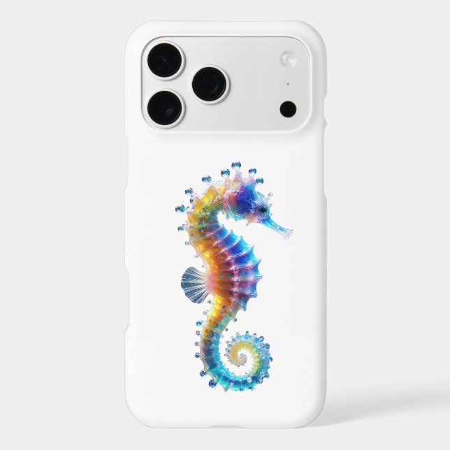 Cute Colorful Seahorses (Back)
