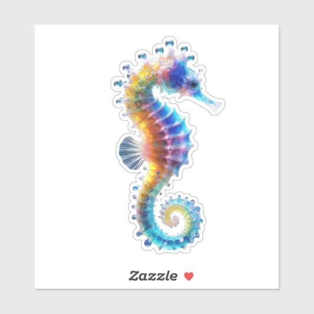 Cute Colorful Seahorses (Sheet)