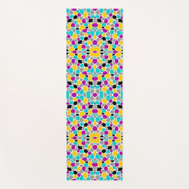 Cute colorful seamless patterns design uncommon iP Yoga Mat (Front)