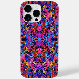 Cute colourful abstract floral patterns Case-Mate iPhone 14 pro max case