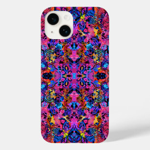 Cute colourful abstract floral patterns Case-Mate iPhone 14 case