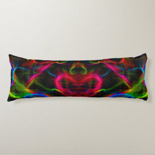 Cute colourful abstract lines body cushion