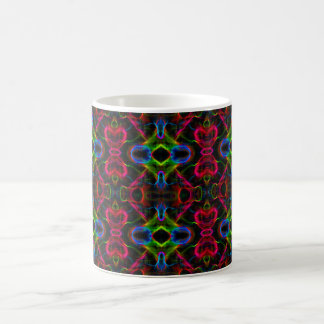 Cute colourful abstract lines  coffee mug