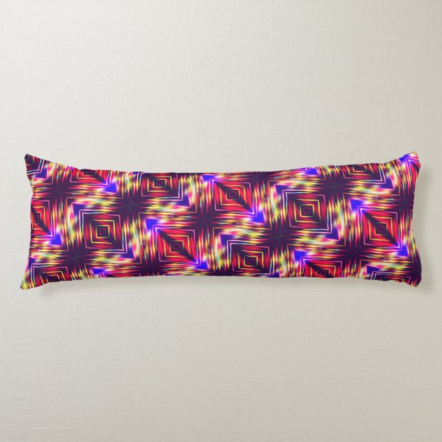 Cute colourful abstract lines throw pillow iPhone  (Front)
