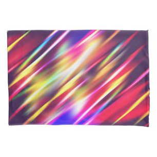 Cute colourful abstract lines throw pillow iPhone  Pillowcase