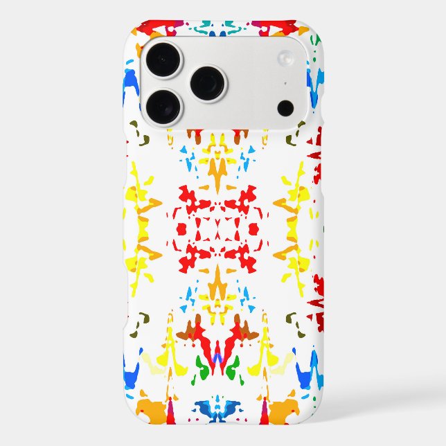 Cute colourful abstract splatter  (Back)