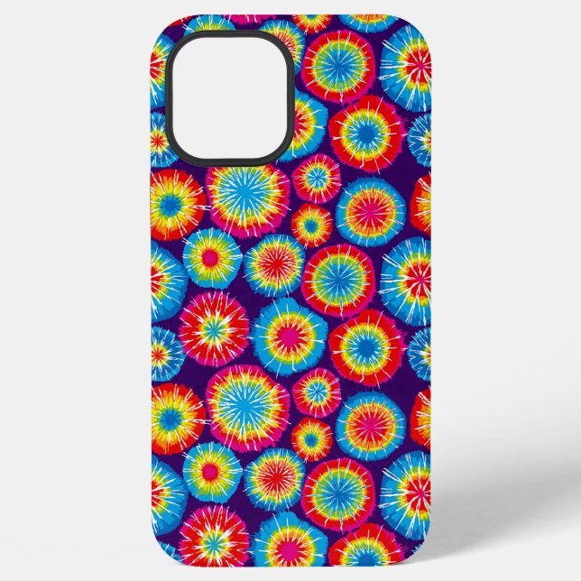Cute colourful abstract suns patterns iPhone case (Back)