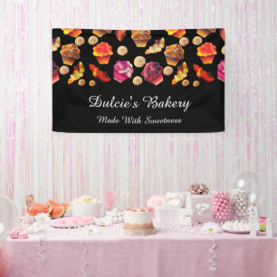 Cute Colourful Bakery, Chef, Caterer, Pastry Maker Banner