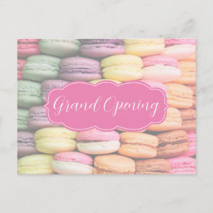Cute Colourful Bakery Grand Opening Postcard