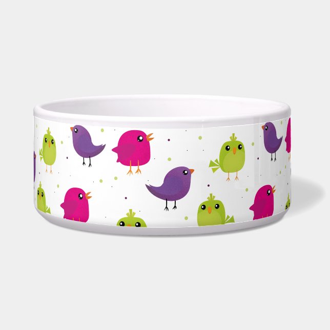 Cute colourful birds   (Front)