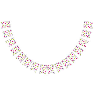 Cute colourful birds  bunting 