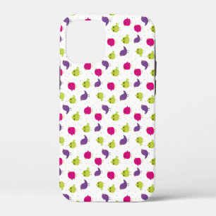 Cute colourful birds  iPhone 12 mini case