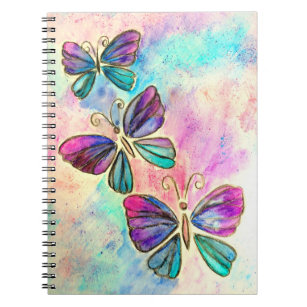 Cute Colourful Butterflies Notebook