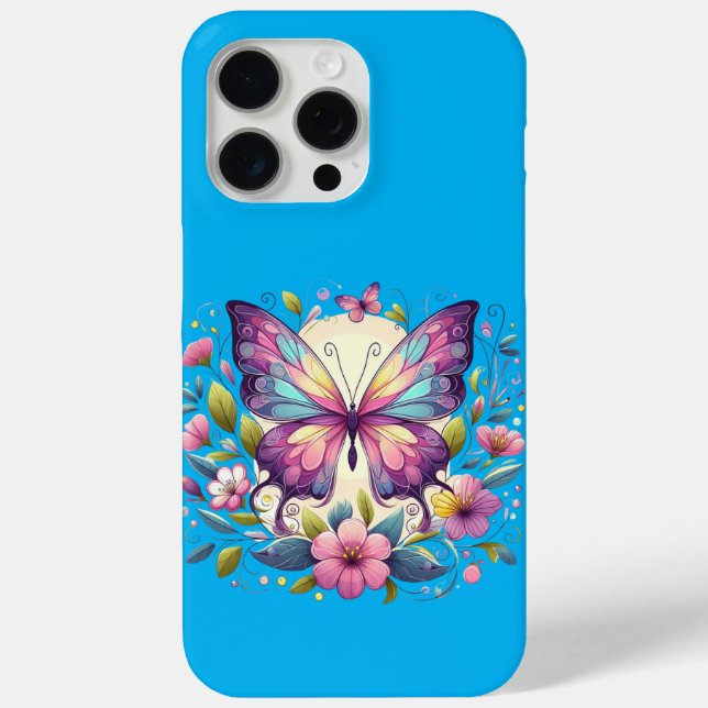 Cute, colourful butterfly  Case-Mate iPhone case (Back)