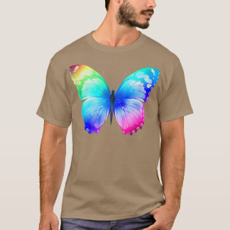 Cute Colourful Butterfly  T-Shirt