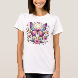 Cute, colourful butterfly T-Shirt